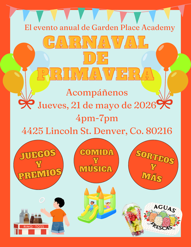 Carnaval Anual de Primavera, jueves 21 de mayo de las 4 a las 7 pm