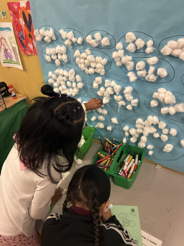 we recreate Georgia O’Keefe’s “Sky Above Clouds"