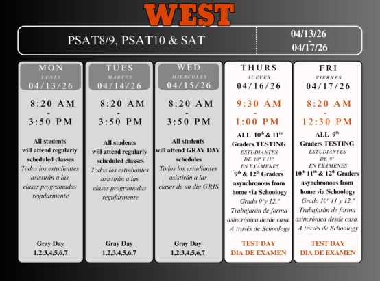 SAT Testing 04/13_04/17