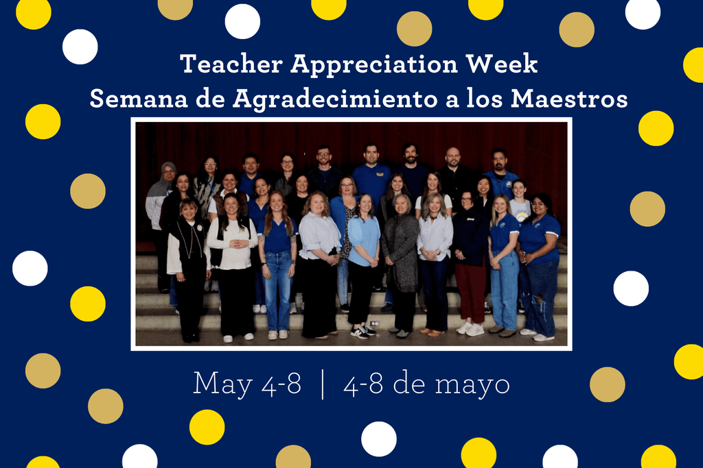 Teacher Appreciation Week at Ellis (May 4-8)