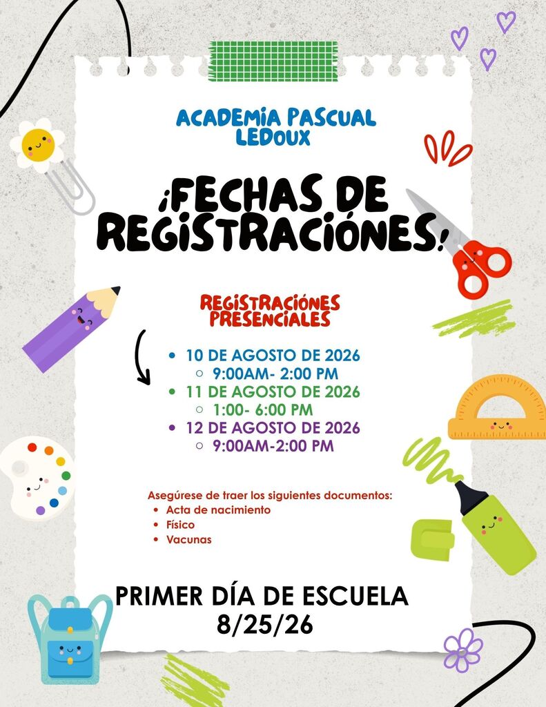 Registrations 26/27