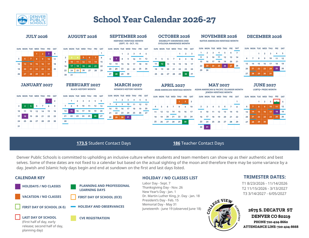 26-27 School Calendar 