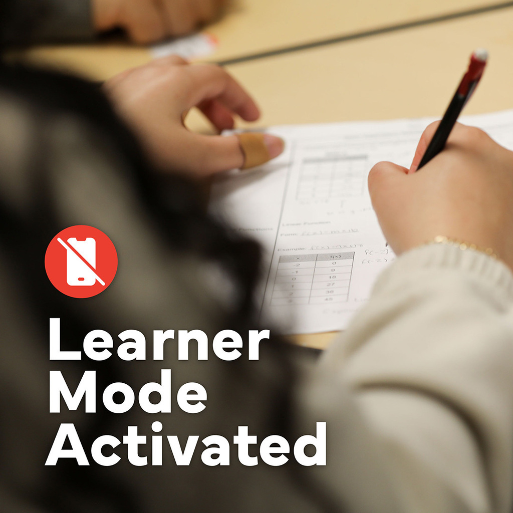 Learner mode activated flyer