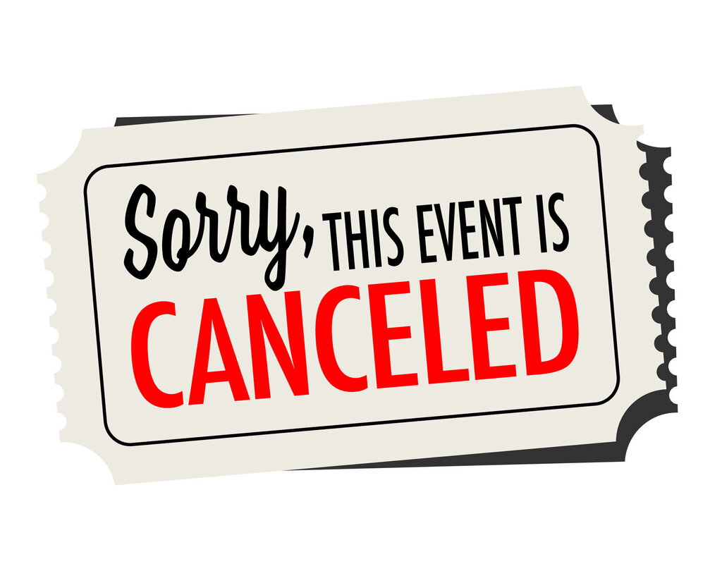 Event Canceled
