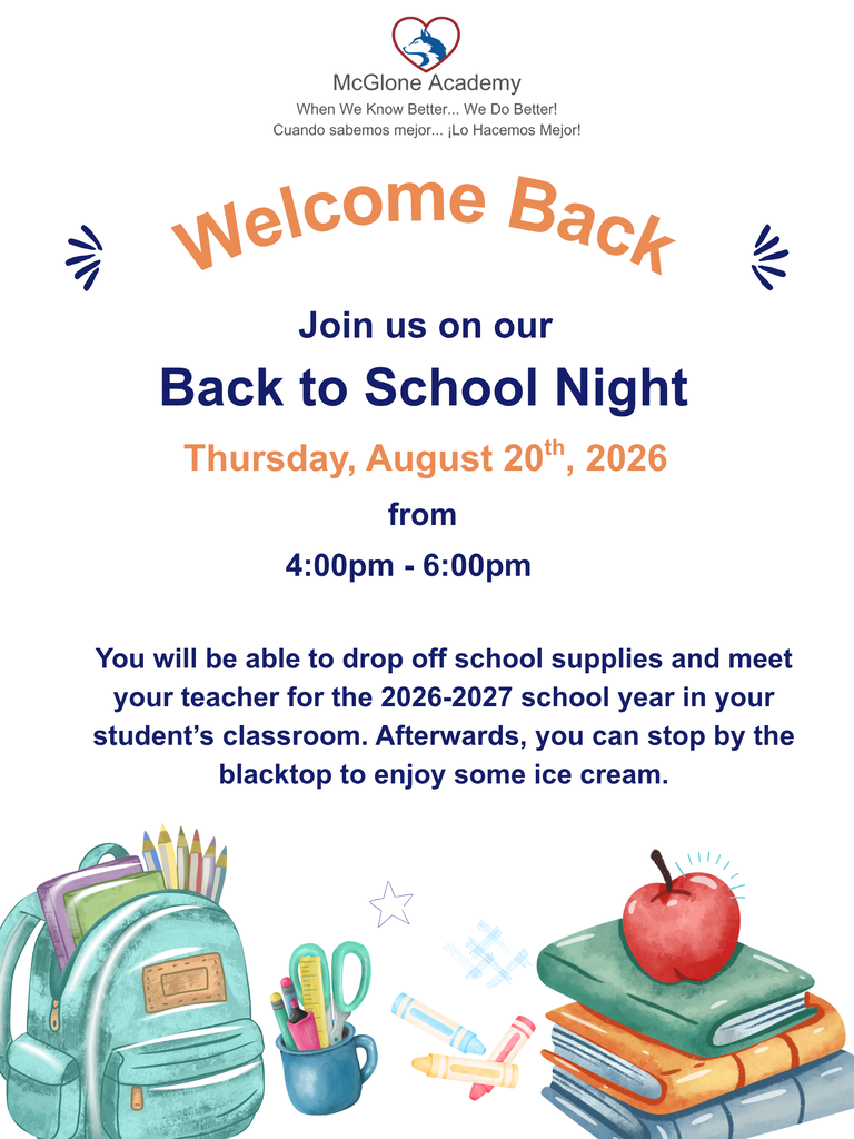 Back to School Night 