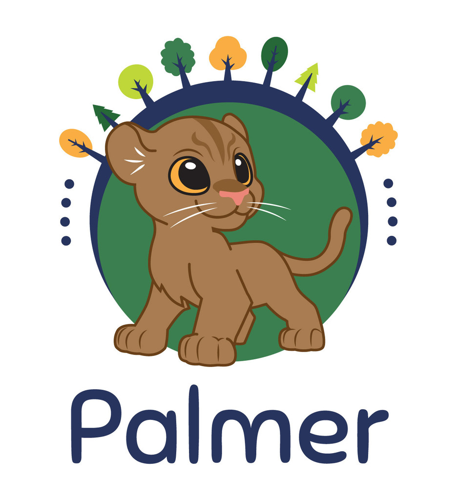 Rufus the panther logo from Palmer ECE