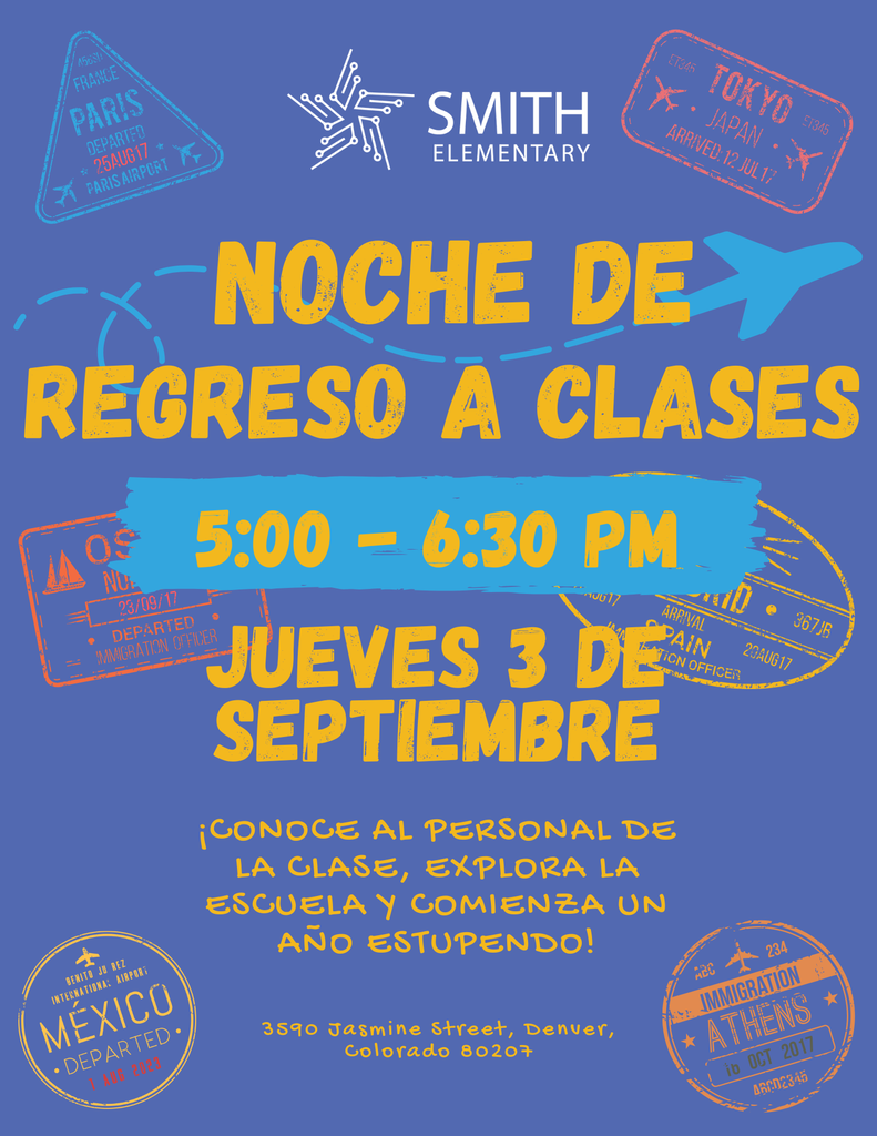 Back to School Night Flyer 