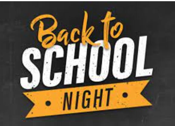 Back to school Night