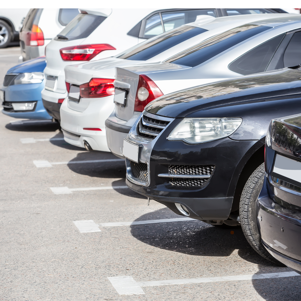 cars in parkinglot