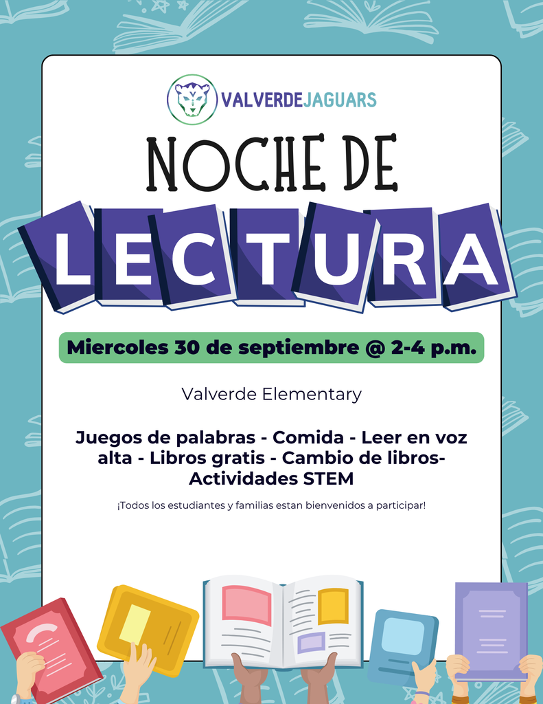 literacy night flyer (spanish)