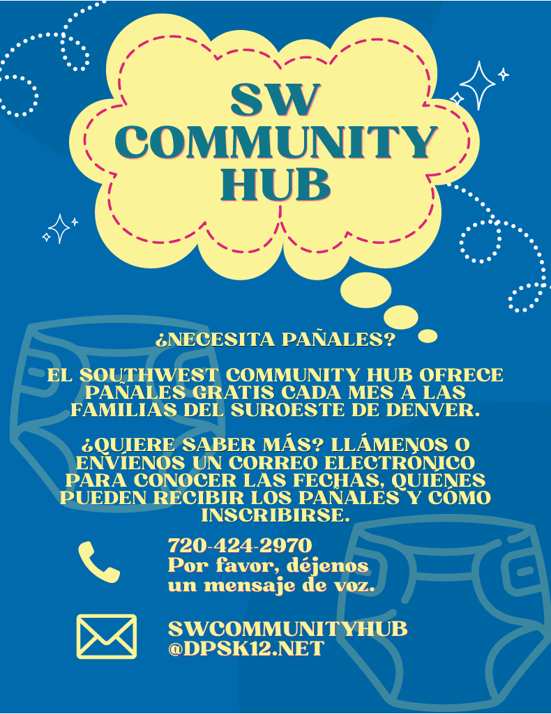 Southwest Community Hub Flyer (Spanish)