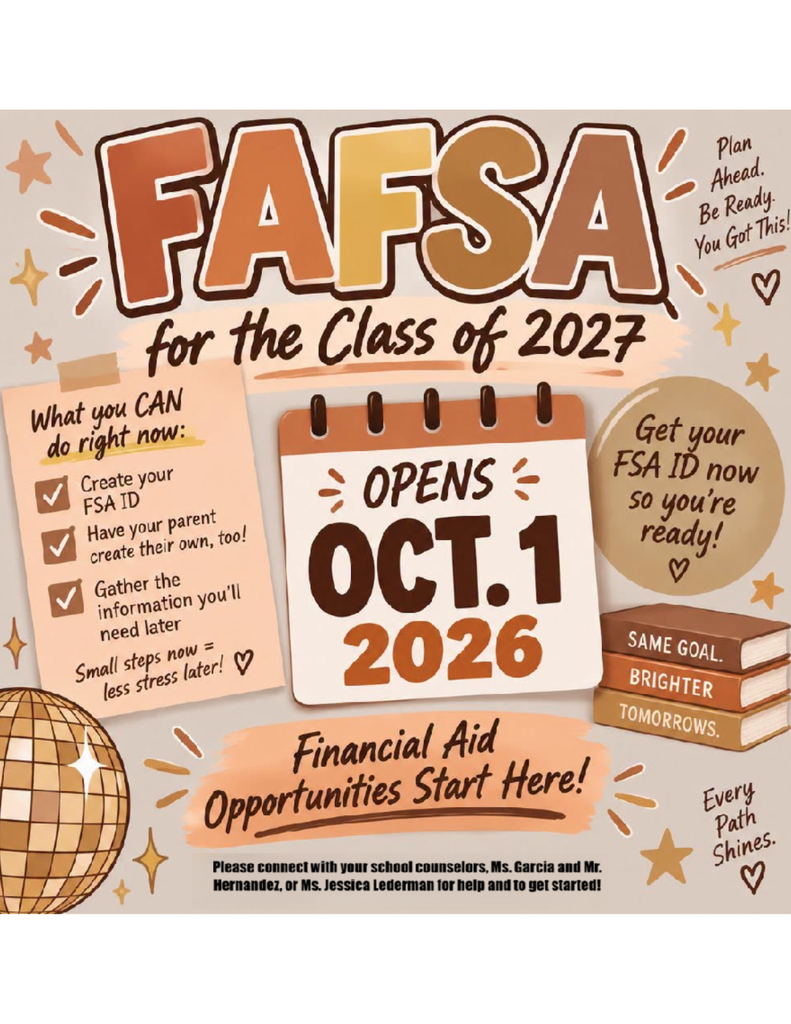 FAFSA flyer