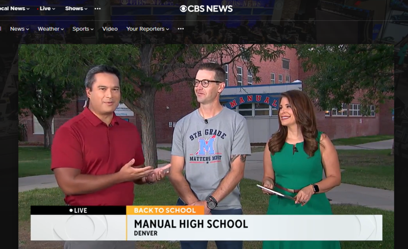 screenshot of news clip