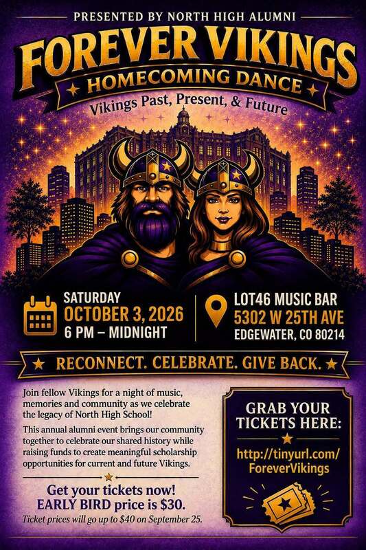 alumni event flyer