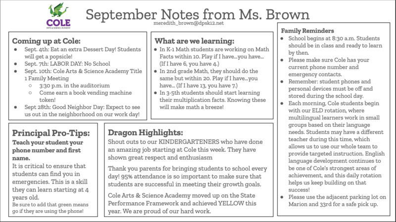 screen shots of the newsletter. English