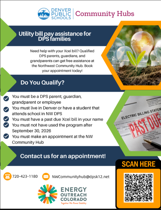 NW Community Hub Flyer English