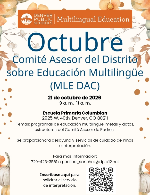 MLE DAC October date- Spanish