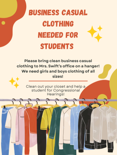Business Casual Clothing Drive