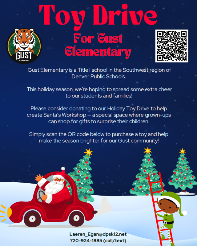 Gust Toy Drive Flyer