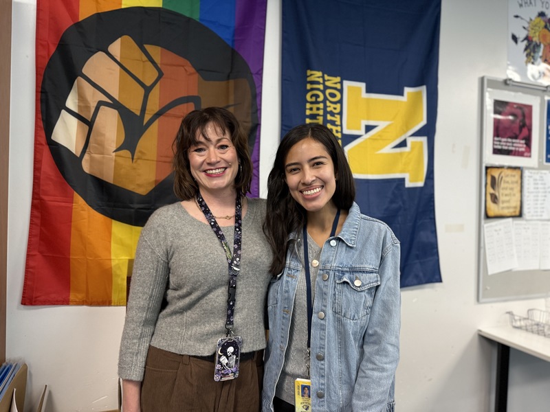 Johanna Zablocki and Nathania Cortes