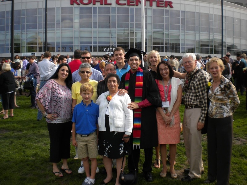 Group photo of Dr. Solano and family