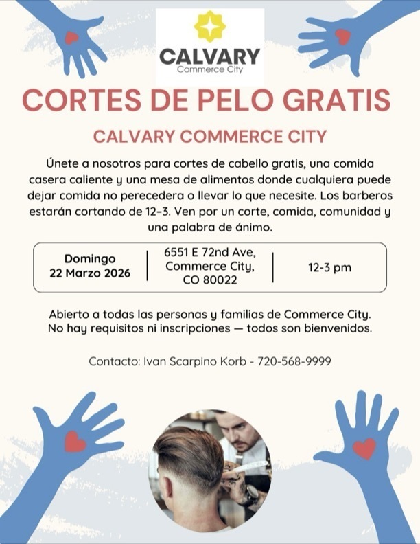 Free Haircuts Calvary Church