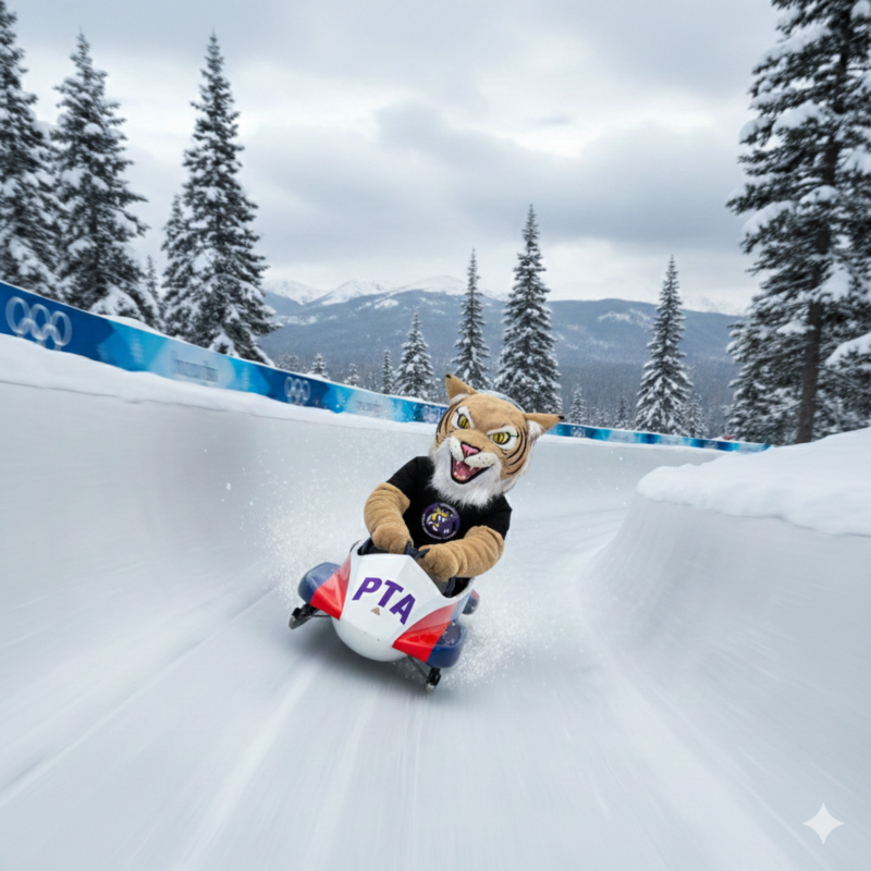Bobcat bobsled photo