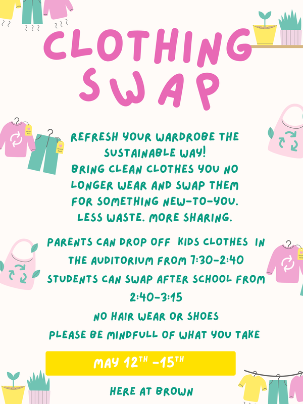 Clothes Swap Flyer