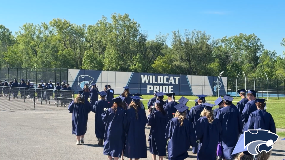 Depew Seniors participate in the annual Senior Walk.
