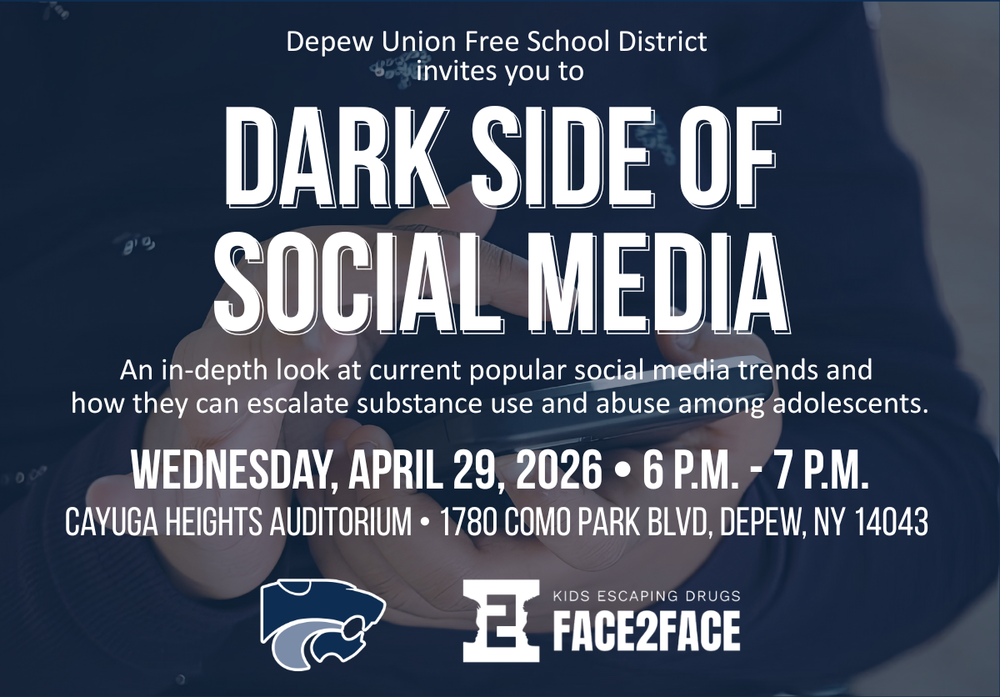 Dark Side of Social Media presentation graphic.