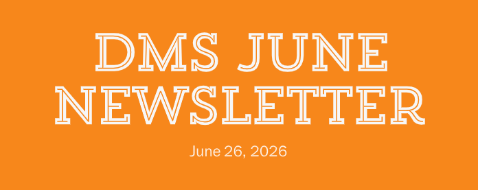 DMS June Newsletter header