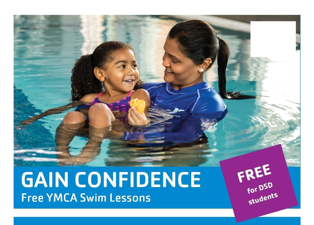 YMCA swim lessons flyer