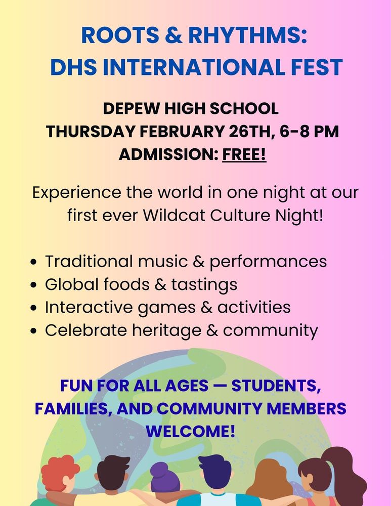 DHS International Fest flyer