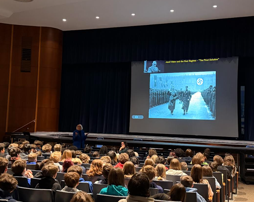 Students learn about the holocaust