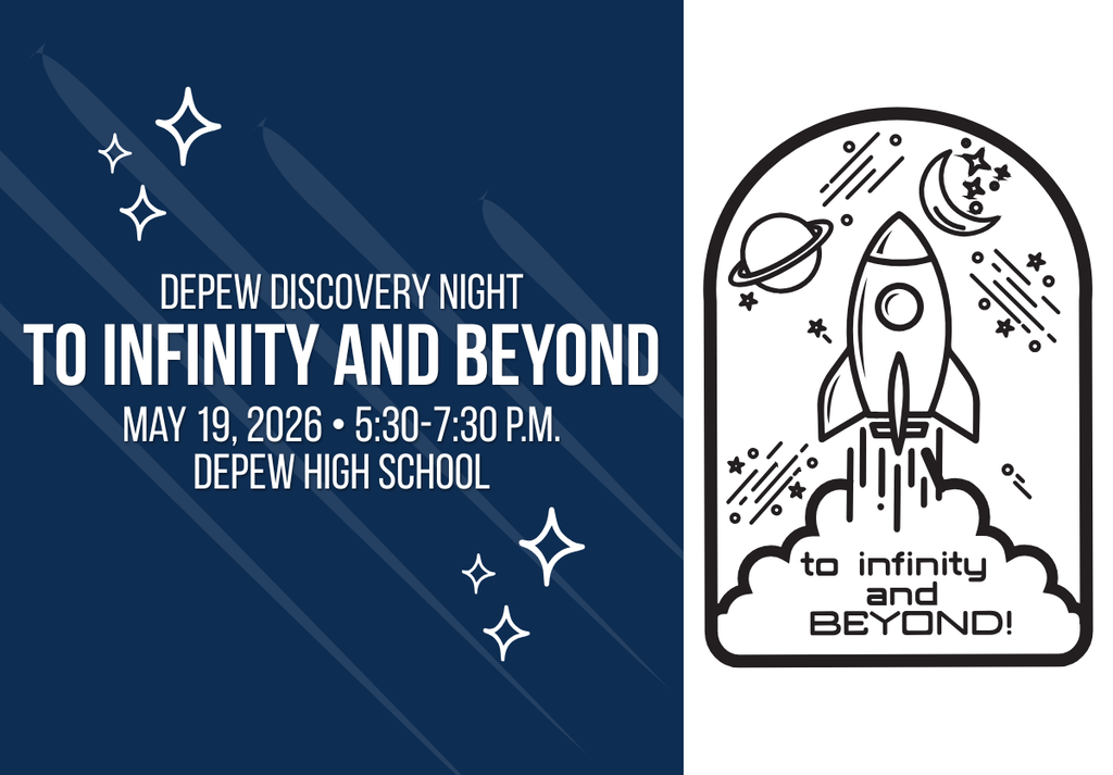 Depew discovery night graphic