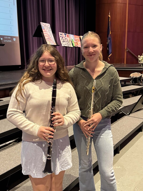 Students participate in Freedom in America Contest Ceremony.
