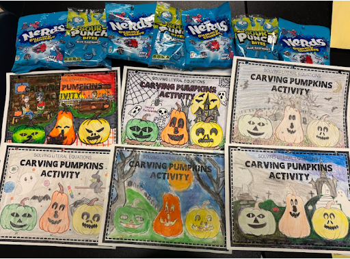 certificates displayed on table