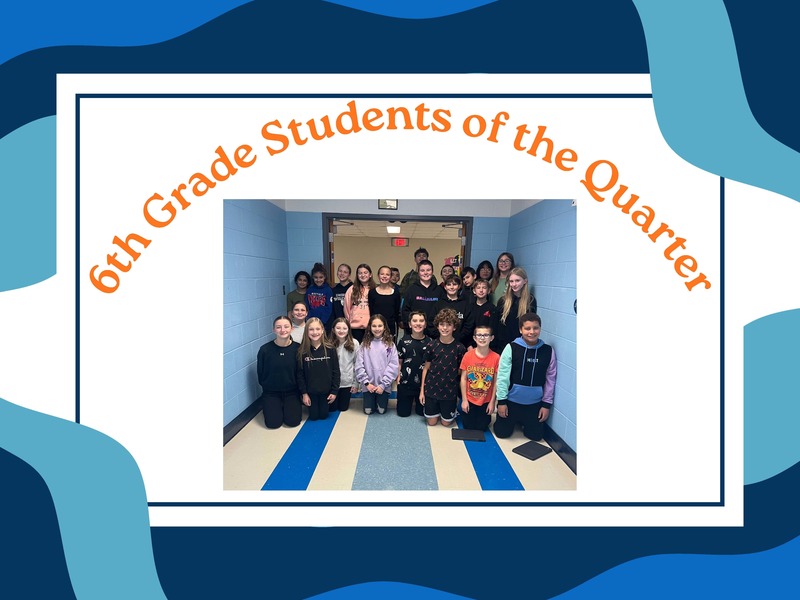 Honor roll recipients pose for a photo