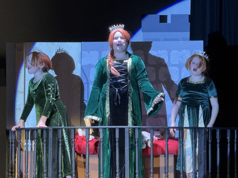 Students perform Shrek Kids