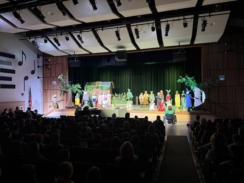 Students perform Shrek Kids