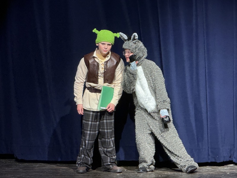 Students perform Shrek Kids