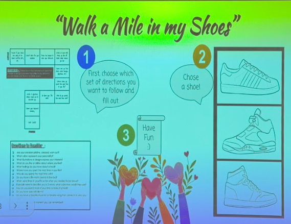 Students participate in WEB Wednesday activities.