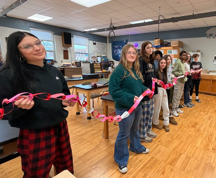 Students participate in WEB Wednesday activities.