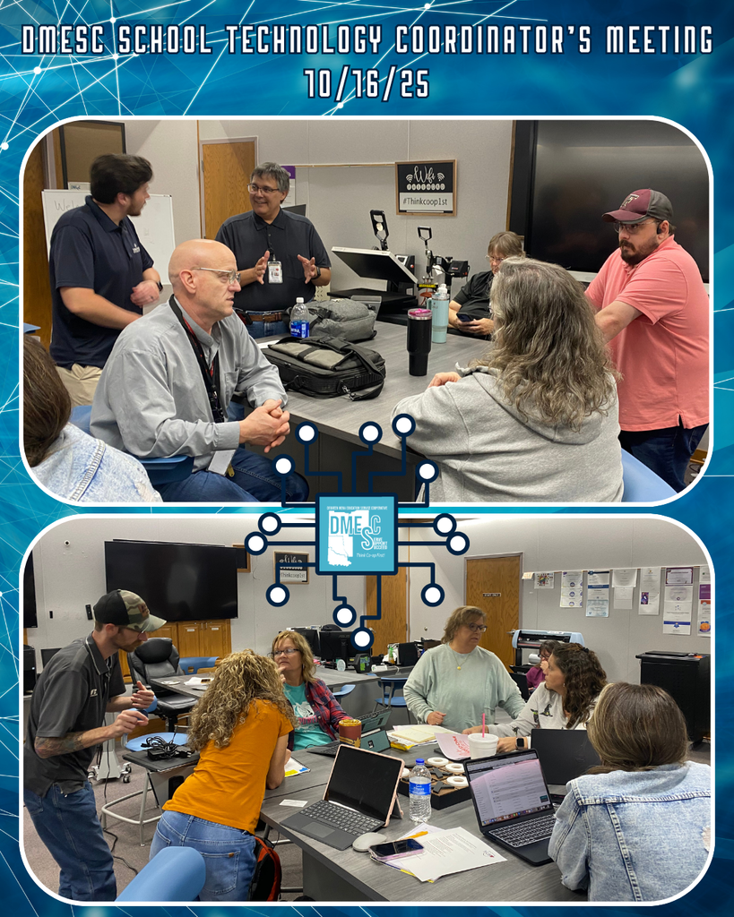 DMESC school tech meeting
