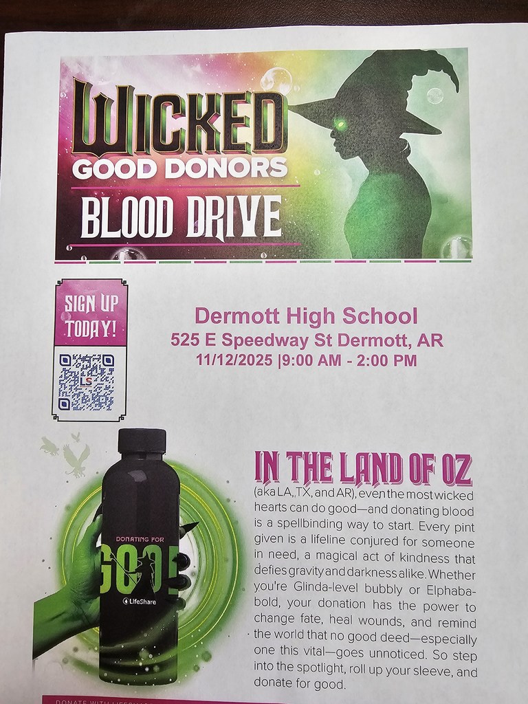 DHS Blood Drive, November 12, 2025