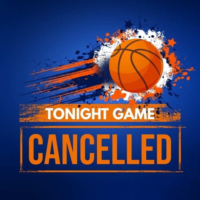 Tonight's Game Against Marvel is Canceled!