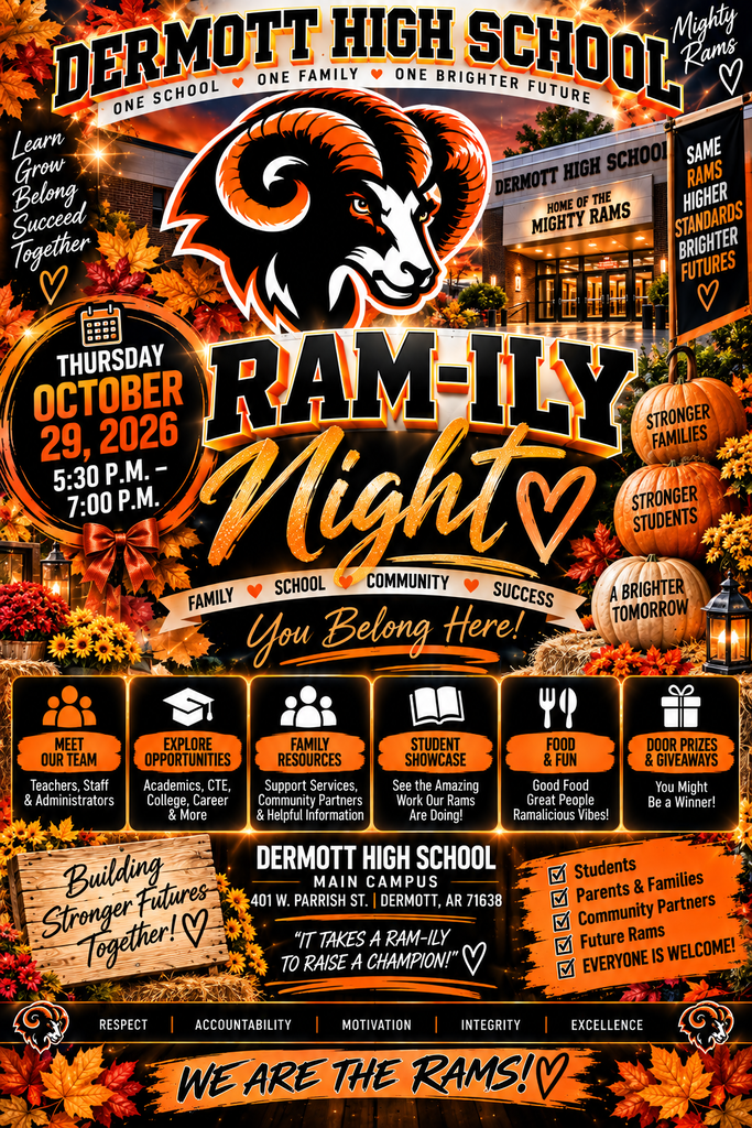 Ramily Night October 29th at 1:30 p.m.