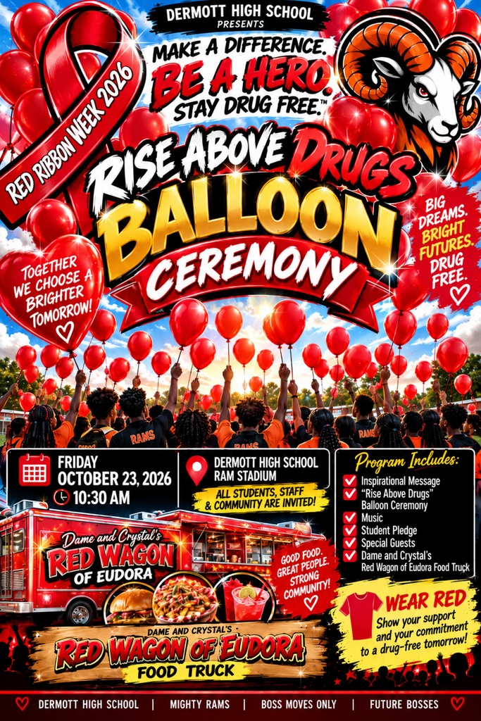 Red Ribbon Balloon Ceremony