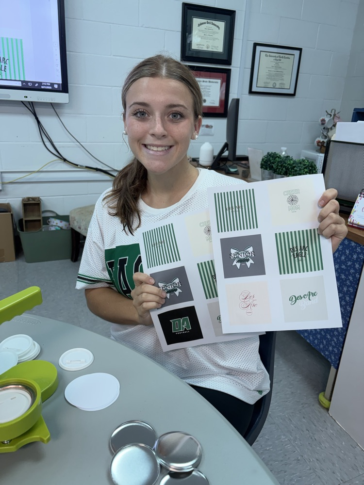 Buttons designed by Emma