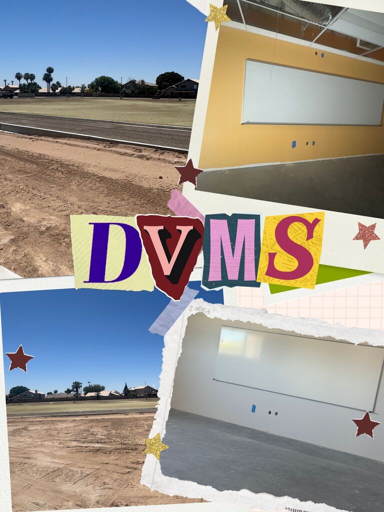 Our new field & whiteboards going up!